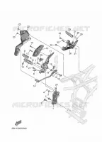 STAND / FOOTREST 2 for Yamaha MT 2025