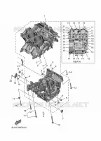 CRANKCASE for Yamaha MT 2025