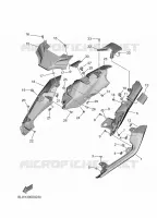SIDE COVER for Yamaha MT 2025