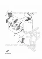 STAND / FOOTREST 2 for Yamaha MT 2025