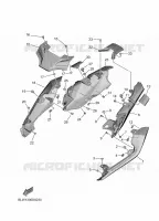 SIDE COVER for Yamaha MT 2025