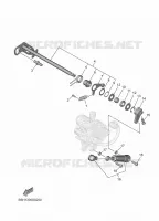 GEAR SHIFT SHAFT / LEVER for Yamaha MT 2025