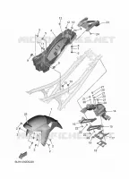 FENDER for Yamaha MT 2025