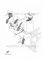 STAND / FOOTREST 2 for Yamaha MT 2025