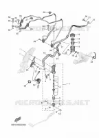 REAR BRAKE MASTER CYLINDER for Yamaha MT 2025