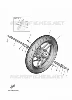 FRONT WHEEL for Yamaha TRACER 2025