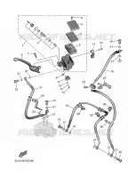 FRONT BRAKE MASTER CYLINDER for Yamaha MT 2025