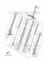 FRONT FORK for Yamaha MT 2025