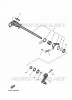 GEAR SHIFT SHAFT / LEVER for Yamaha MT 2025