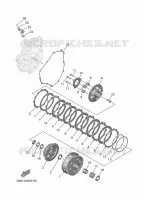 STARTER CLUTCH for Yamaha MT 2025