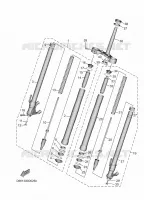 FRONT FORK for Yamaha MT 2025