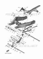 SWINGARM for Yamaha MT 2025