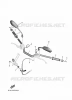 HANDLEBAR & CABLES for Yamaha MT 2025