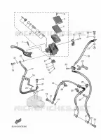 FRONT MASTER CYLINDER for Yamaha MT 2025