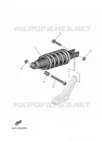 REAR SHOCK ABSORBER for Yamaha MT 2025