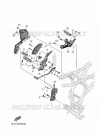 STAND / FOOTREST 2 for Yamaha MT 2025
