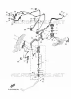 REAR BRAKE MASTER CYLINDER for Yamaha MT 2025