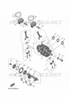 CRANKSHAFT / PISTON for Yamaha MT 2025