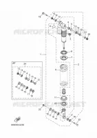 REAR SHOCK ABSORBER for Yamaha YZ 2025