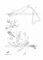 STAND / FOOTREST for Yamaha YZ 2025