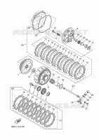 STARTER CLUTCH for Yamaha YZ 2025