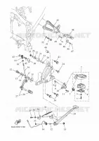 STAND / FOOTREST for Yamaha TENERE 2025