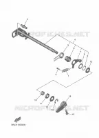 GEAR SHIFT SHAFT / LEVER for Yamaha TENERE 2025