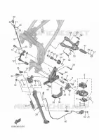 STAND / FOOTREST for Yamaha TENERE 2025