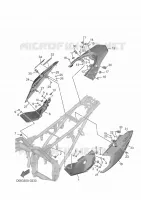 SIDE COVER for Yamaha TENERE 2025