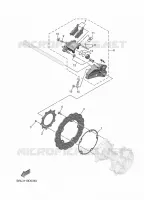 REAR BRAKE CALIPER for Yamaha TENERE 2025