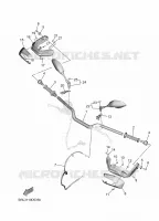 HANDLEBAR & CABLES for Yamaha TENERE 2025