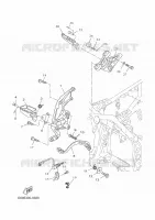 STAND / FOOTREST 2 for Yamaha TENERE 2025