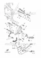 STAND / FOOTREST for Yamaha TENERE 2025