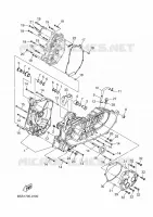 CRANKCASE for Yamaha XMAX 2025