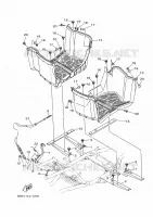 STAND / FOOTREST for Yamaha KODIAK 2025