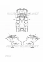 STICKER for Yamaha KODIAK 2025