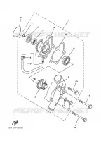 WATERPUMP / HOSES for Yamaha KODIAK 2025