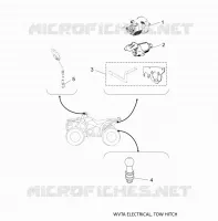 WVTA ELECTRICAL / TOW HITCH for Yamaha KODIAK 2025