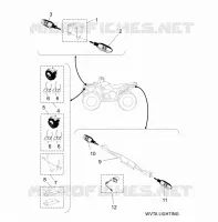 WVTA LIGHTING for Yamaha KODIAK 2025