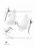 SEAT 2 for Yamaha WOLVERINE 2025