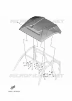 SUN ROOF for Yamaha WOLVERINE 2025