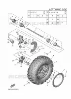 FRONT WHEEL for Yamaha WOLVERINE 2025