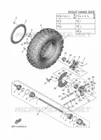 REAR WHEEL 2 for Yamaha WOLVERINE 2025