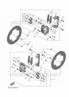 FRONT BRAKE CALIPER for Yamaha WOLVERINE 2025