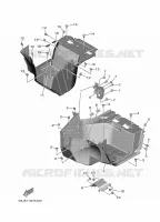 STAND / FOOTREST for Yamaha WOLVERINE 2025