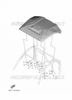 SUN ROOF for Yamaha WOLVERINE 2025