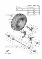 FRONT WHEEL 2 for Yamaha WOLVERINE 2025