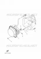 HEADLIGHT for Yamaha GRIZZLY 2025