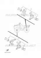 MAINTENANCE PARTS KIT for Yamaha GRIZZLY 2025