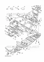 FRAME for Yamaha GRIZZLY 2025